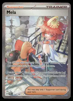 Pokemon Cards Mela 254/182 Paradox Rift Special Illustration Rare NM - Image 1