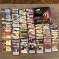 Star Wars Unlimited Secrets Of Power All Hyperspace And Foil Card Lot - Image 1