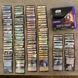 Star Wars Unlimited Secrets Of Power All Hyperspace And Foil Card Lot - Image 3