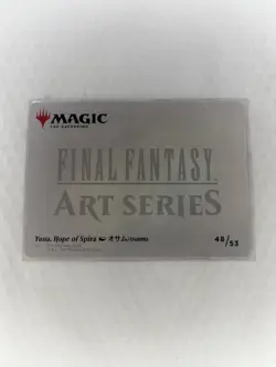 Yuna, Hope of Spira Art Card (Gold-Stamped Signature) Art Series: Final Fantasy - Image 2