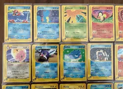 Near Mint Pokemon E Reader Card Lot of 33 Cards Expedition Plus Extras - Image 2