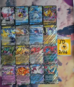 Lot of 16 Modern Pokemon Cards Ex And V Hits Only - Double Rare - Good Condition - Image 2