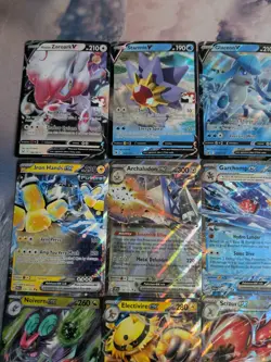 Lot of 16 Modern Pokemon Cards Ex And V Hits Only - Double Rare - Good Condition - Image 3
