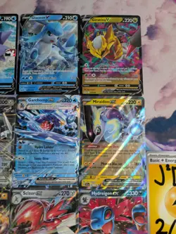Lot of 16 Modern Pokemon Cards Ex And V Hits Only - Double Rare - Good Condition - Image 4