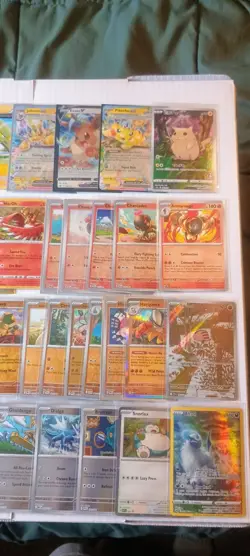 Pokemon Card Collection Lot Pikachu, Eevee, Bulbasaur, Snorlax - Image 4