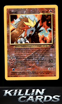 Entei 34/53 Pokemon Promo WoTC Promo Card DM - Image 1