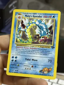 Misty's Gyarados 13/132 Gym Challenge 2000 Holo Rare WOTC Pokemon Card TCG - Image 4