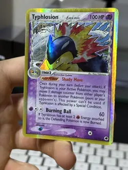 #3 Typhlosion 12/101 EX Dragon Frontiers 2006 Delta Species Holo Pokemon Card - Image 4