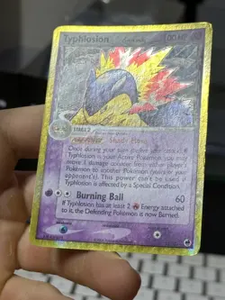 #3 Typhlosion 12/101 EX Dragon Frontiers 2006 Delta Species Holo Pokemon Card - Image 5