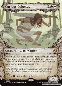 Curious Colossus (Showcase) [ECL - 298] - NM[Normal] - Image 1