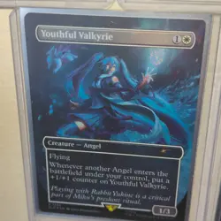 Free Shipping FOIL Youthful Valkyrie unplayed MTG NM Secret Lair Hatsune Miku - Image 2