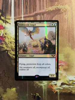 MTG NM Iridescent Angel Foil [From the Vault: Angels] - Image 1