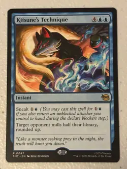 KITSUNE'S TECHNIQUE 42 R TEENAGE MUTANT NINJA TURTLES MAGIC: THE GATHERING NM/M - Image 1
