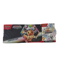 Pokemon Prismatic Evolutions Sams Club Exclusive Surprise Box Booster Bundle - Image 1