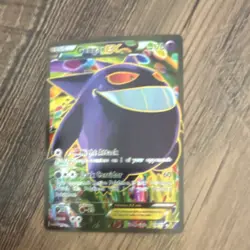 Pokemon Gengar EX Full Art Ultra Rare Holo XY Phantom Forces 114/119 Card - Image 1