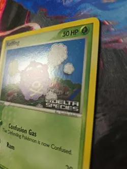 Koffing 72/113 2005 EX Delta Species Pokemon Card Reverse Holo Stamped - LP - Image 3