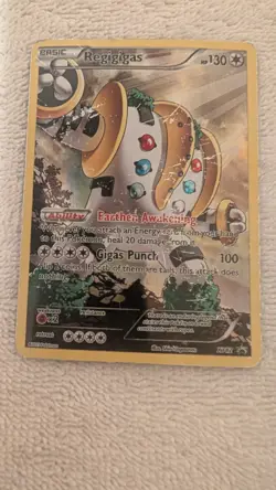Pokemon TCG Regigigas XY82 Black Star Promos Holo - Image 1