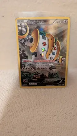 Pokemon TCG Regigigas XY82 Black Star Promos Holo - Image 3