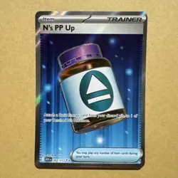 N's PP Up 262/217 Full Art Ultra Rare Pokemon Ascended Heroes ENGLISH NM - Image 1