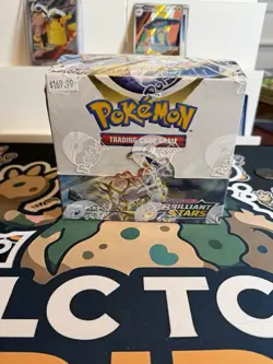 Pokemon TCG | Brilliant Stars | Booster Box | 36 Packs | Sealed - Image 1