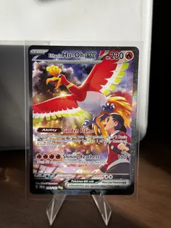 Pokemon TCG Ethans Ho-Oh EX Card 230/182 Sir Destined Rivals NM 💎 - Image 1