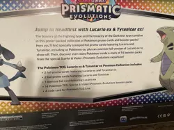 NEW Factory Sealed Lucario EX & Tyranitar EX Premium Pokemon Collection Box - Image 5
