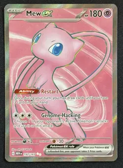 Mew ex 193/165 Full Art Holo - 2023 Pokemon Sv: Scarlet & Violet 151 Ultra Rare - Image 1