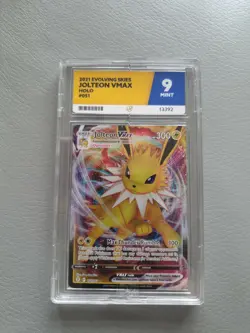 Jolteon VMAX 051/203 Evolving Skies Pokemon ACE GRADING 9 Mint - Image 1