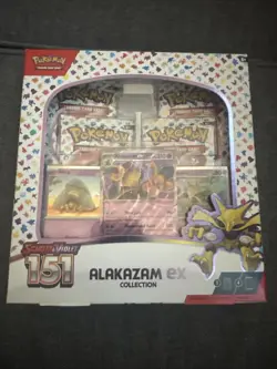 Pokemon TCG: Scarlet & Violet-151 Alakazam ex Collection Booster Box 820650855269 - Image 1