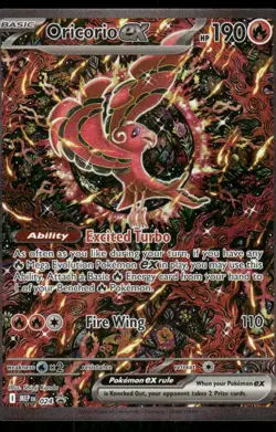 2# Pokemon Cards Oricorio ex 024 Mega Evolutions Promo - Image 1