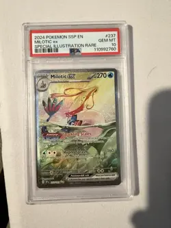 Pokemon Milotic ex 237/191 Surging Sparks PSA 10 Special Illustration Holo - Image 1