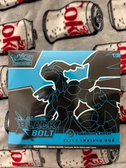 Pokemon Center Black Bolt Elite Trainer Box ETB Exclusive Scarlet Violet SEALED - Image 1
