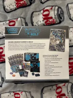 Pokemon Center Black Bolt Elite Trainer Box ETB Exclusive Scarlet Violet SEALED - Image 3