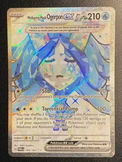 Wellspring Mask Ogerpon ex UR 194/167 Pokemon TCG Twilight Masquerade - NM - Image 1