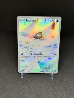 Snorunt 188/182 Illustration Rare – Pokemon Paradox Rift – Near Mint - Image 1