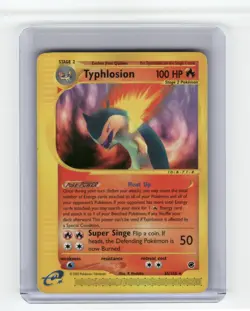 Typhlosion (65) Expedition Rare Pokemon Moderately played - Image 1