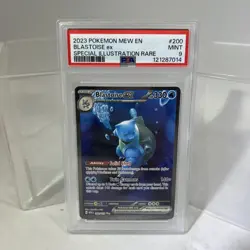 2023 Pokemon Mew En Blastoise ex Special Illustration Rare 200/165 PSA 9 Mint#ML - Image 1