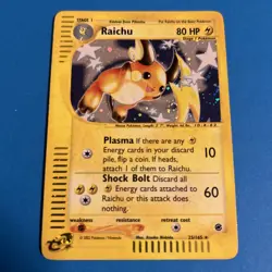 Raichu 25/165 - Expedition Holo Rare - Swirl 🔥🔥 - Pokemon TCG - Image 1