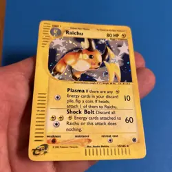 Raichu 25/165 - Expedition Holo Rare - Swirl 🔥🔥 - Pokemon TCG - Image 4