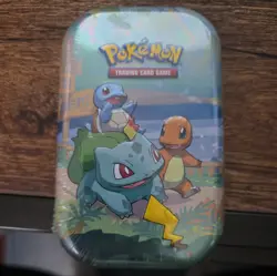 Pokemon Celebrations Mini Tin Kanto Starters Sealed - Image 1