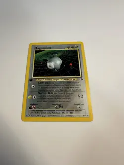 Pokemon Magnemite Neo Discovery 1st Edition Holo Rare #7 Mint - Image 1