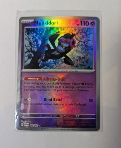 Pokemon TCG Prismatic Evolutions Munkidori Master Ball 044/131 NM - Image 2