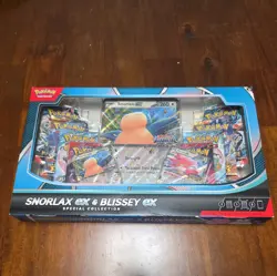 Pokemon Snorlax Ex & Blissey Ex Special Collection Box Factory Sealed - Image 1