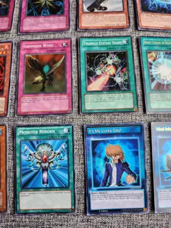 YU-GI-OH LOT OF 24 HOLO PRIZM CARDS MIXED YUGIOH CCG TCG B1 - Image 3