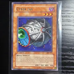 Cyber Jar Rare 1st Edition Yu-Gi-Oh! Magic Ruler MRL-077 LP - Image 1