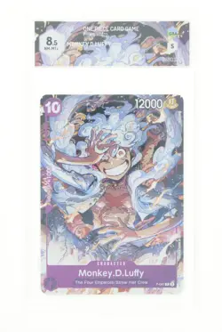One Piece Card Game - Monkey.D.Luffy P-041 - GRAAD 8,5 ENG 2023 - Image 1