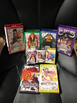 BANDAI ONE PIECE Card Game Starter Deck ST-01 ST-09 Set of 9 NEW Japanese 🔝​💥 - Image 1