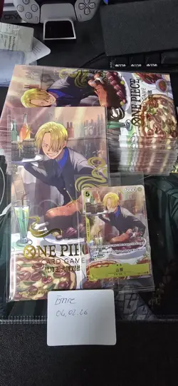 One Piece Card Game Sanji EB02-054 2026 New Year Red Envelope Promo Chinese OVP - Image 1