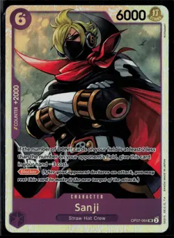 Sanji OP07-064 500 Years in the Future Super Rare One Piece - Image 1