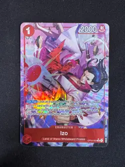 Izo ALTERNATE ART (OP03-003 R) One Piece Card Game English - Image 1
